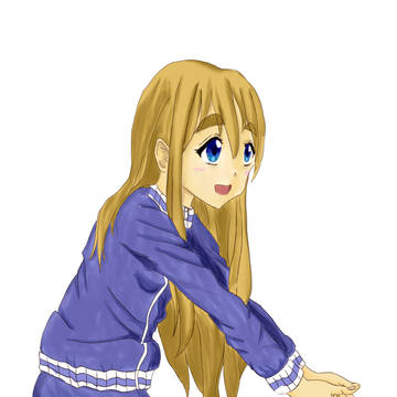 トスをしようとするムギ