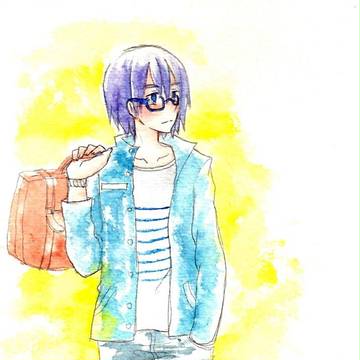 学生風シンジ