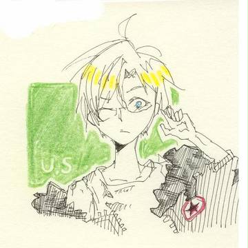 らくがき　米