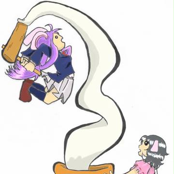 てゐんげの餅つき