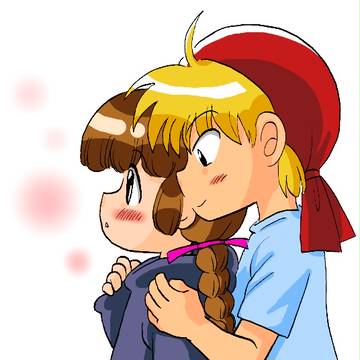 後ろから