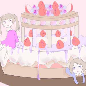 ケーキうまー