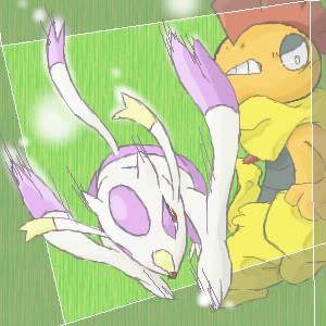 コジョンドのこうげき!