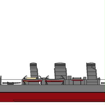 軽巡洋艦「天龍」
