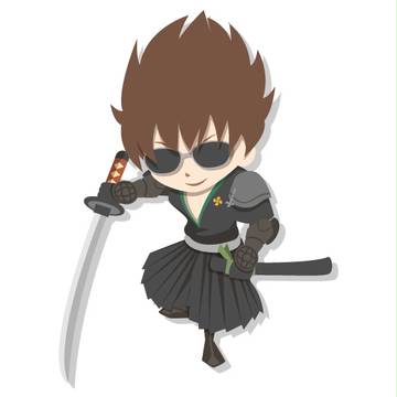侍片手