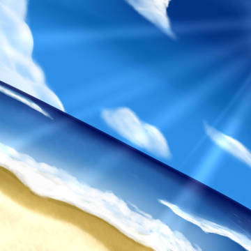 初めての海