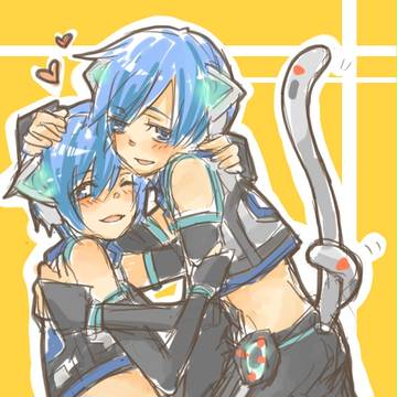 【落書き】Wネコサイバー