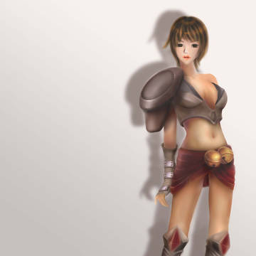 a girl