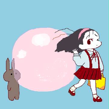 ひっつきバブルガム