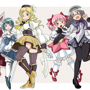 まどか☆マギカ　集合イラスト