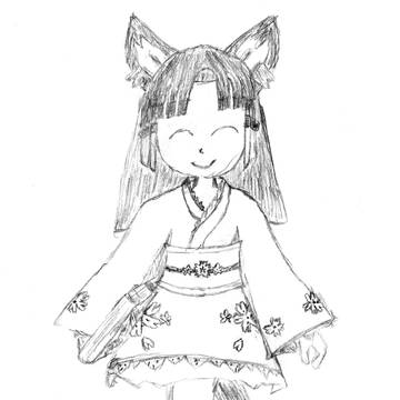神狼牙(自キャラ)ネコマタ化