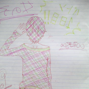 ピンクの女の子。