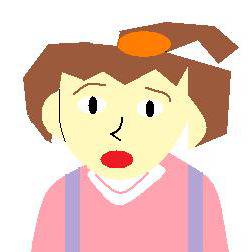 コロンちゃん似の女の子