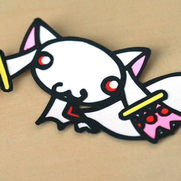 【切り絵】キュゥべぇ
