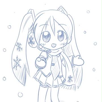 雪ミク