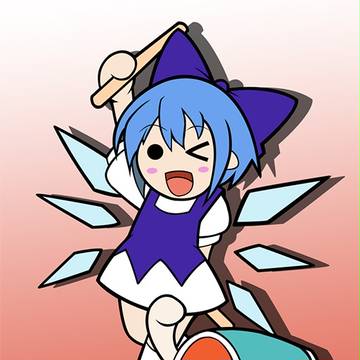 太鼓の達人風チルノ