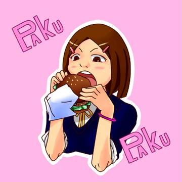 パクパク・・・モグモグ