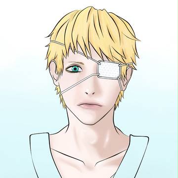 眼帯　カラー