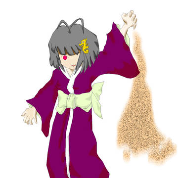 オリジナル妖怪　"砂子"