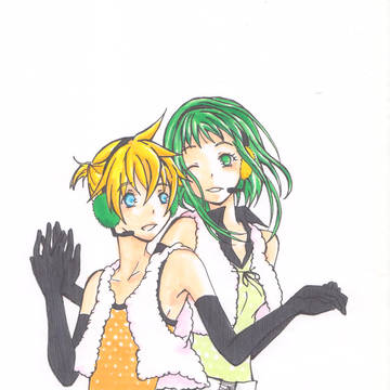 【鏡音レン】ハッピーシンセサイザ【ＧＵＭＩ】