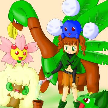 やよいと草ポケ達