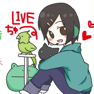 裏音千春ちゃんを描いてみた