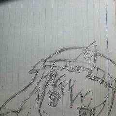 落書き　幽々子様