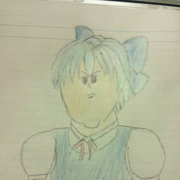 チルノ描いてみた