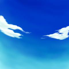 なんか爽やかな絵…描きたかった