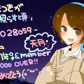 コミュ2周年.メンバー20000人突破☆おめでとう!