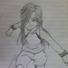 ノートに描いたエドガーはっ
