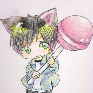飴がお好きな猫さん
