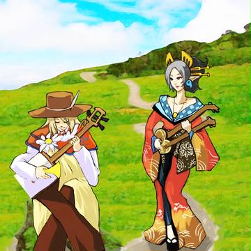 吟遊詩人ズで、交換っこ。