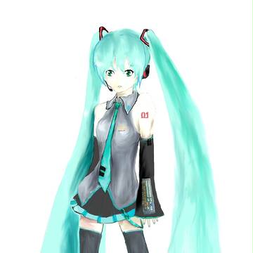 【マウス描き】初音ミク