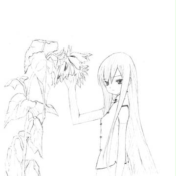 春日桜子（模写）