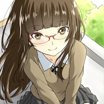 「か、上崎さんにメガネをかけてもらったぞ・・・！！」