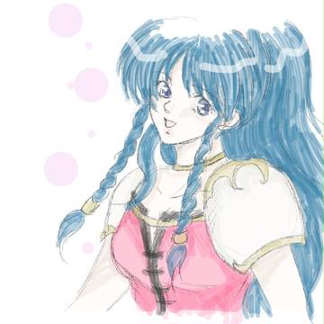 ターナ姫練習絵