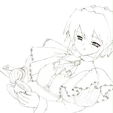 琴乃宮雪（模写）