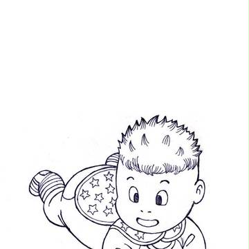 ken1　着色前