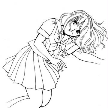 セーラー服の女の子