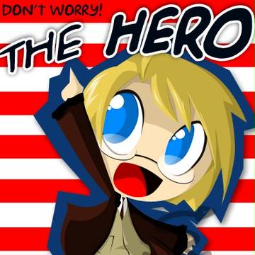 THE HERO HAS ARRIVED