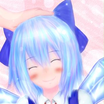 チルノなでなで。