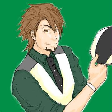 おじさん描いたよ。