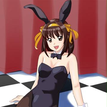 黒うさぎが現れた！
