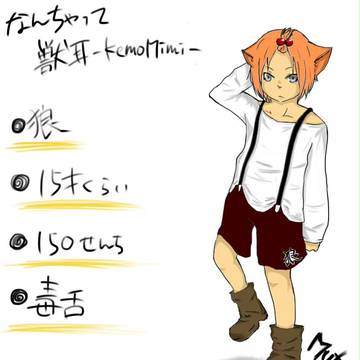 なんちゃって獣耳-KemoMimi- 狼