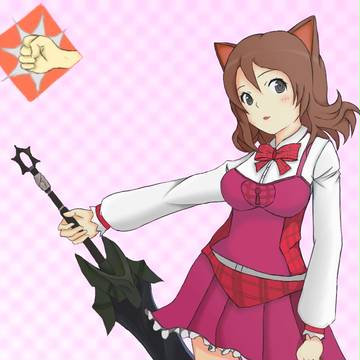 ピンク脳筋娘