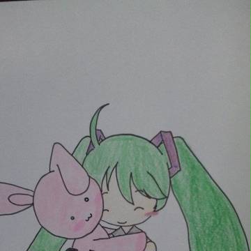 ぎゅっと。