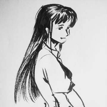 筆ペンがーる