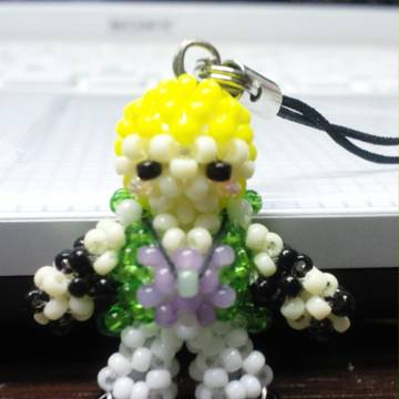Crimsonの橘八重斗をビーズで作ってみた