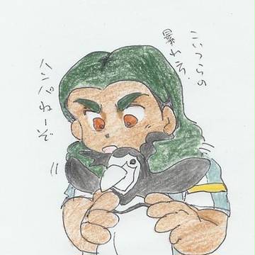 【らくがき】　アルゼンチンにいるペンギンが見たいな・・・